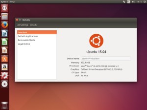 ubuntu 15.04 install